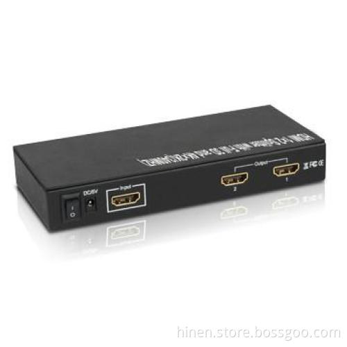 HDMI 1x2 Splitter with Full 3D and 4Kx2K(340MHz)